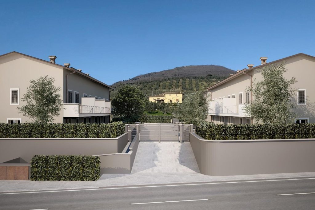 Render delle villette indipendenti in vendita a Montale
